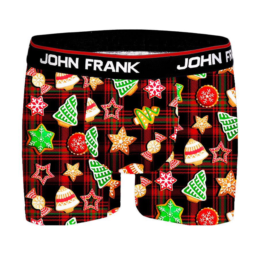 JOHN FRANK DİJİTAL BASKILI BOXER MULTICOLOR - 1